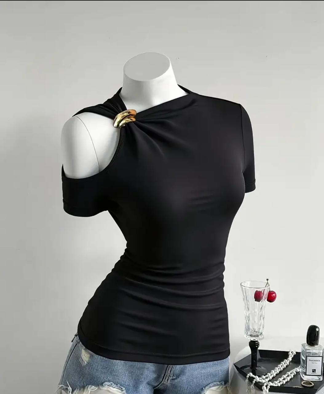 t-shirt chic manches courtes