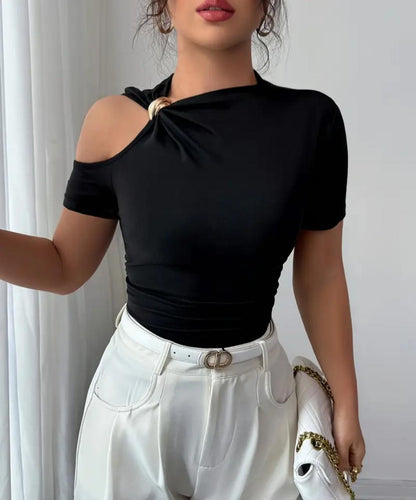t-shirt chic manches courtes